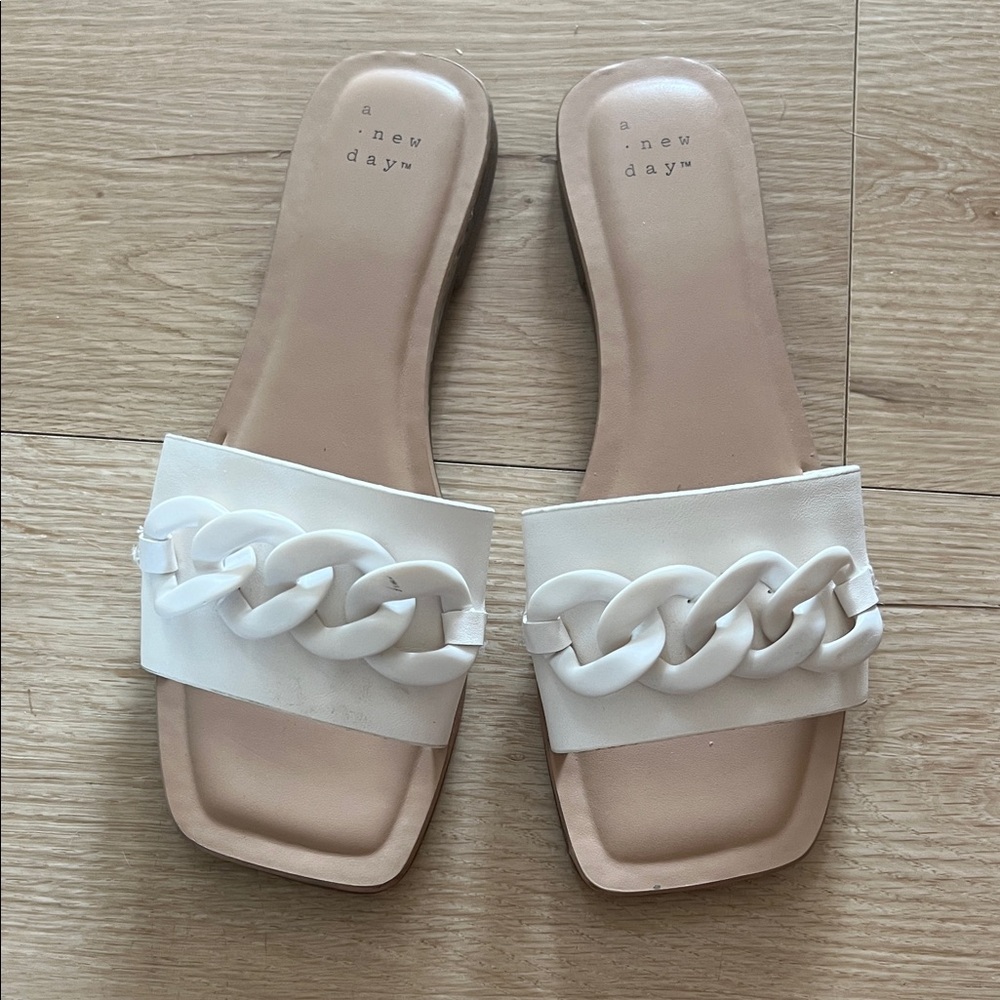White Sandals